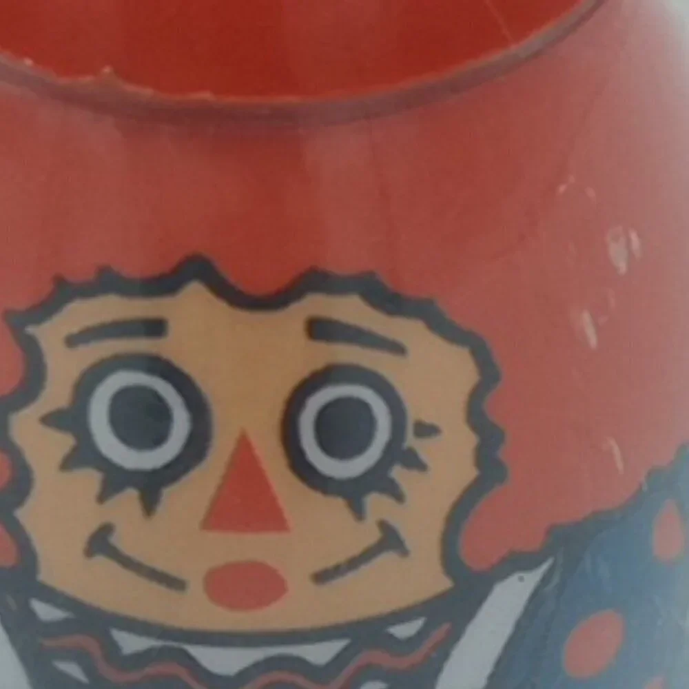 Vintage Raggedy Ann Weeble Wobble 1977 Bobbs Merrill Co